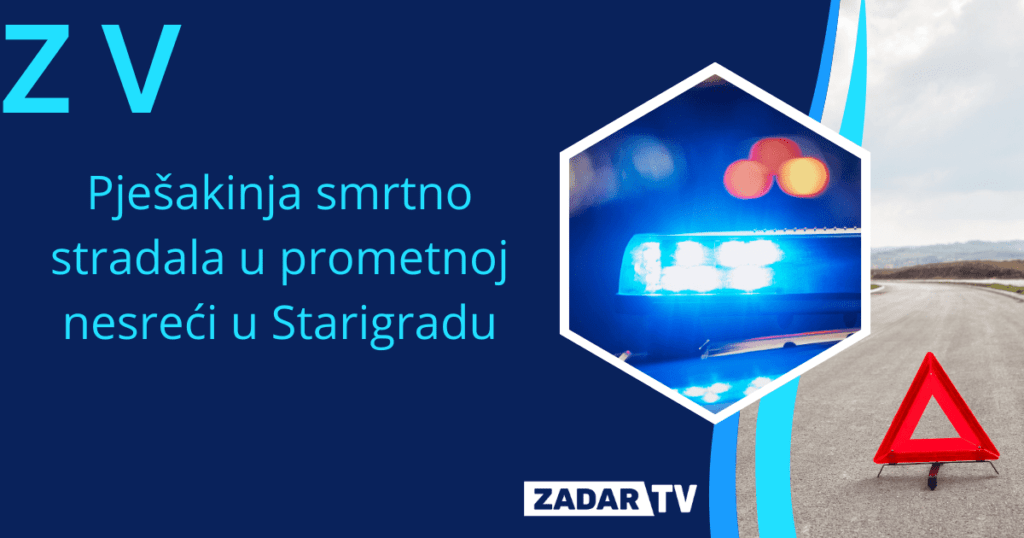 Mjesto prometne nesreće u Starigradu, očevid na cesti DC-08