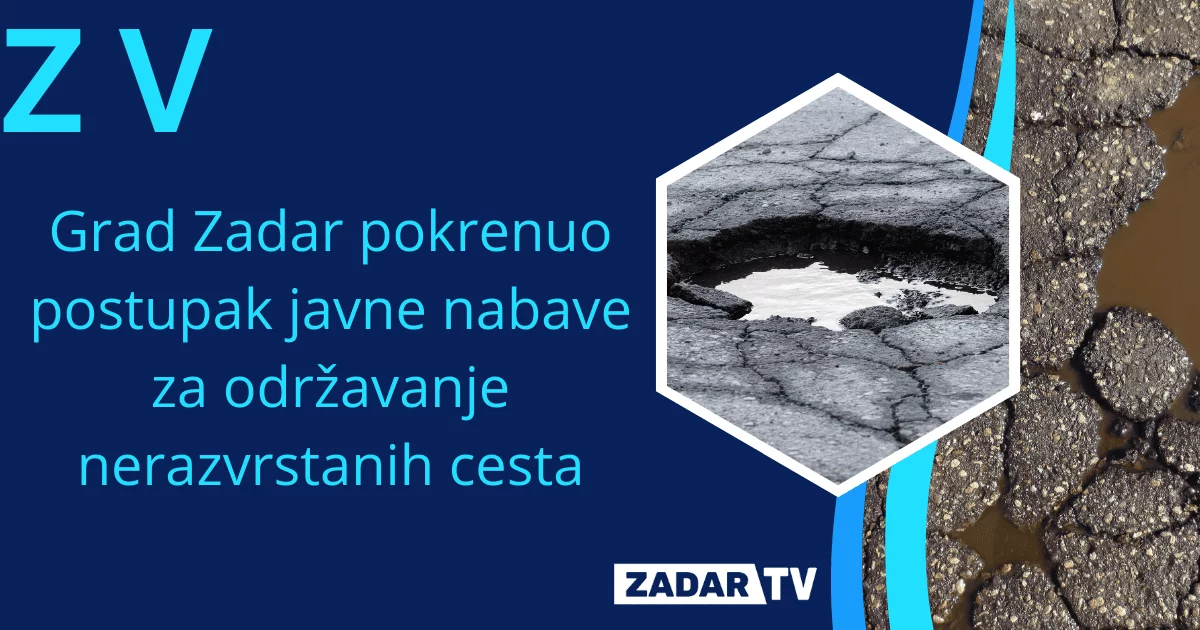 Održavanje nerazvrstanih cesta u Zadru