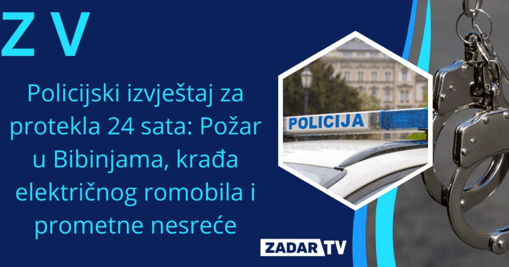 Požar U Kući, Krađa Na Poluotoku I Prometne Nesreće (1)