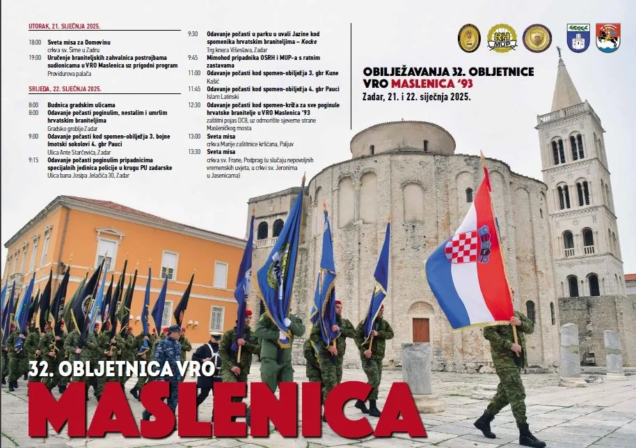 Program Obilježavanja Maslenica 32 Obljetnica