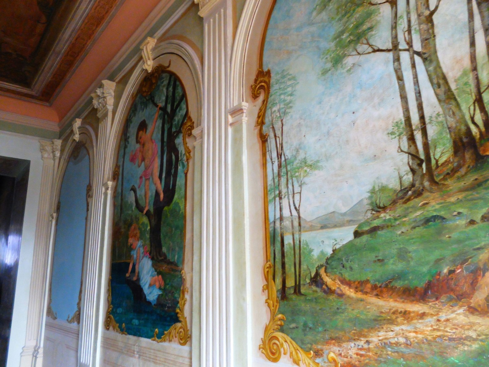 a painting on a wall