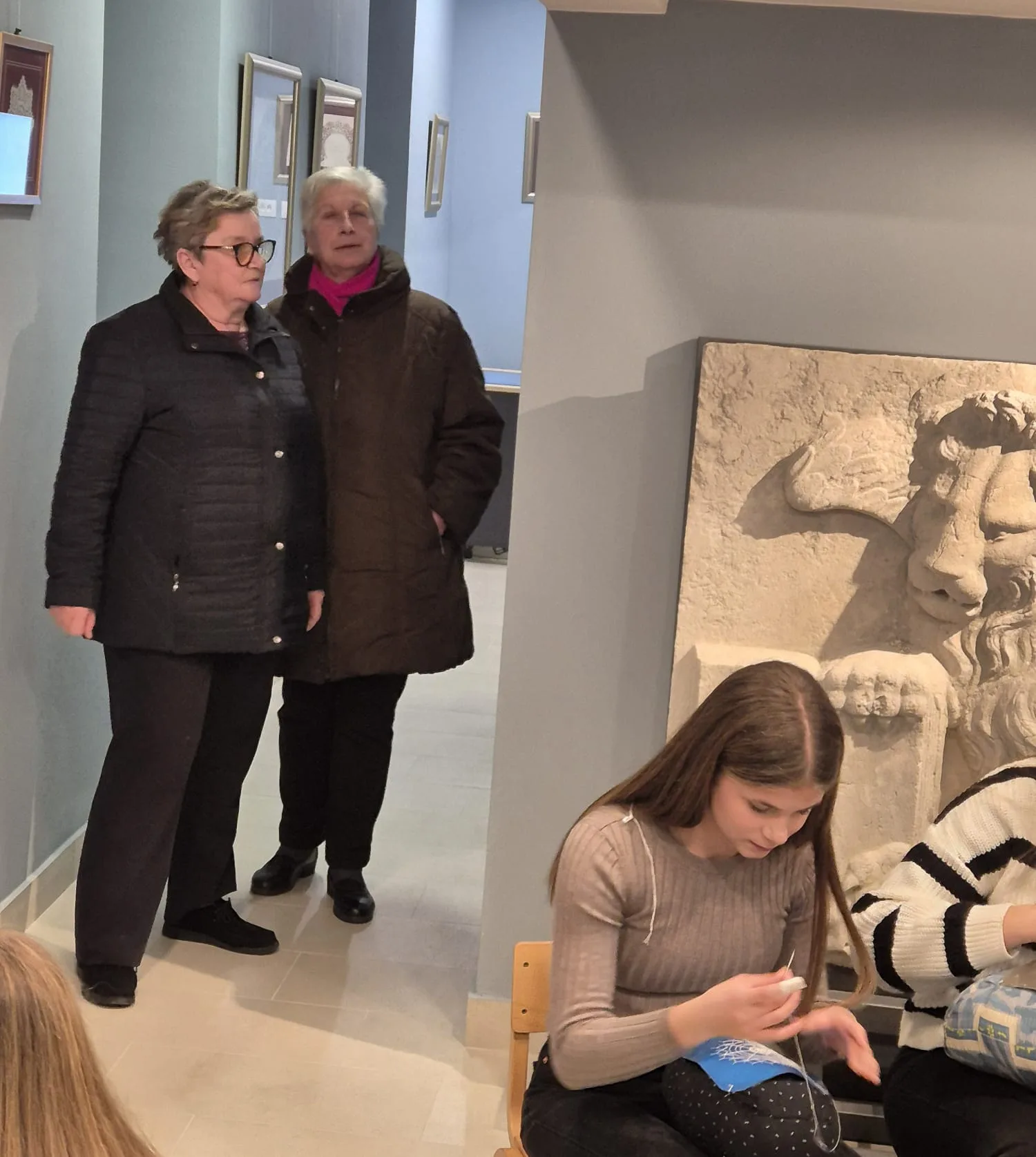 Demonstracija izrade paške čipke u Benediktinskom samostanu