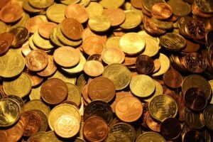 money euro coins