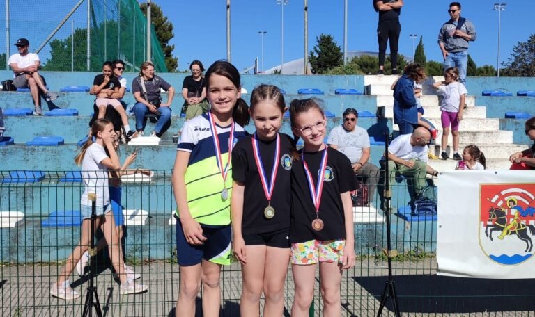 Članovi Atletskog kluba Biograd na Prvenstvu Dalmacije, osvojili šest medalja.