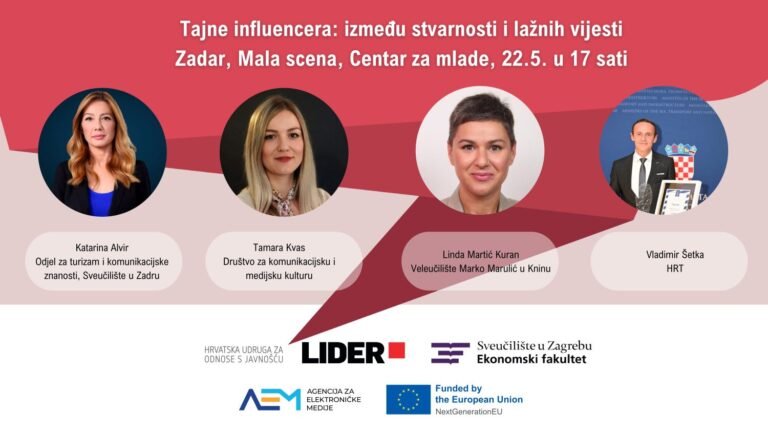 okrugli stol utjecaj influencera medijska pismenost