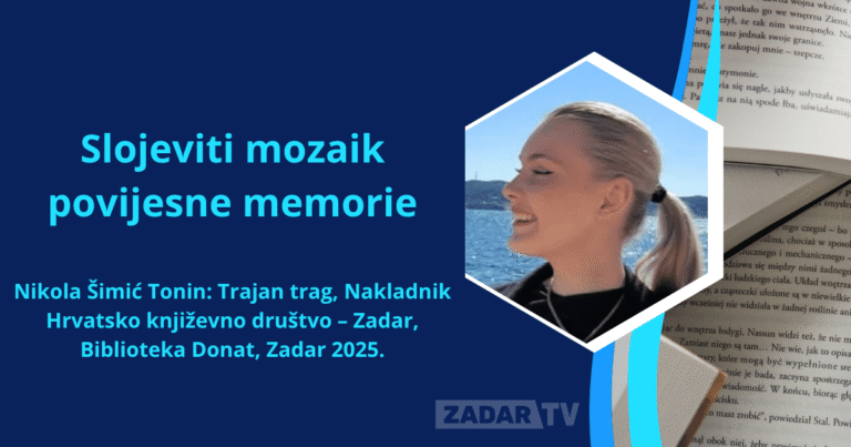 Naslovnica knjige „Trajan trag“ Nikole Šimića Tonina