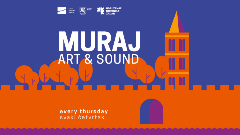 Muraj Art & Sound na bastionu sv. Roka u Zadru