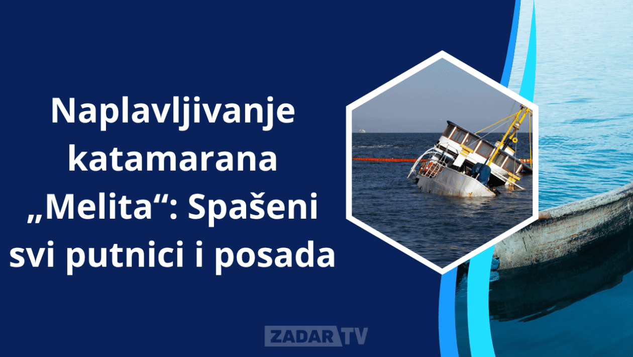 Naplavljivanje katamarana Melita kod Zadra – pomorska nesreća