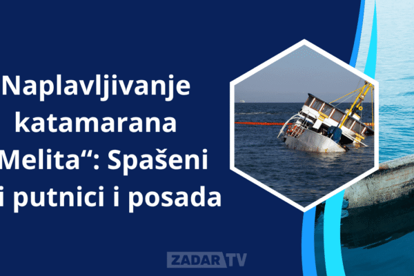 Naplavljivanje katamarana Melita kod Zadra – pomorska nesreća