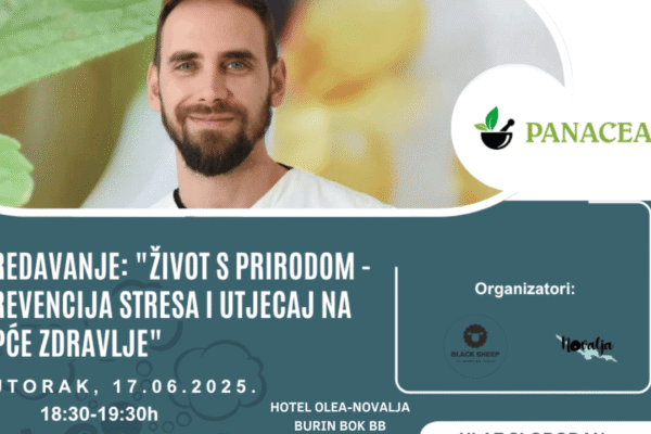 Predavanje u Novalji – prevencija stresa i utjecaj na zdravlje.