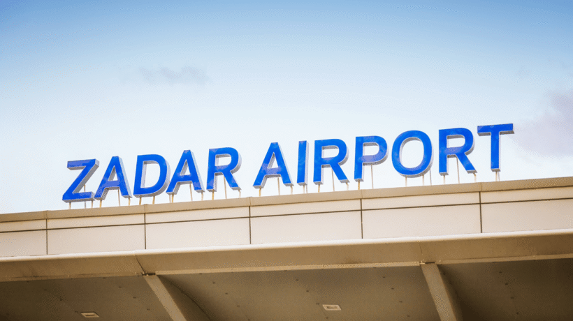 ulaz u zračnu luku zadar terminal