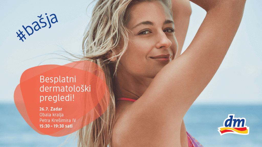 Građani na besplatnim dermatološkim pregledima u Zadru u sklopu kampanje „Zaštiti se... i uživaj na suncu“