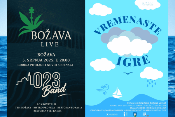 Publika uživa u glazbenom i kazališnom programu u Božavi na Dugom otoku