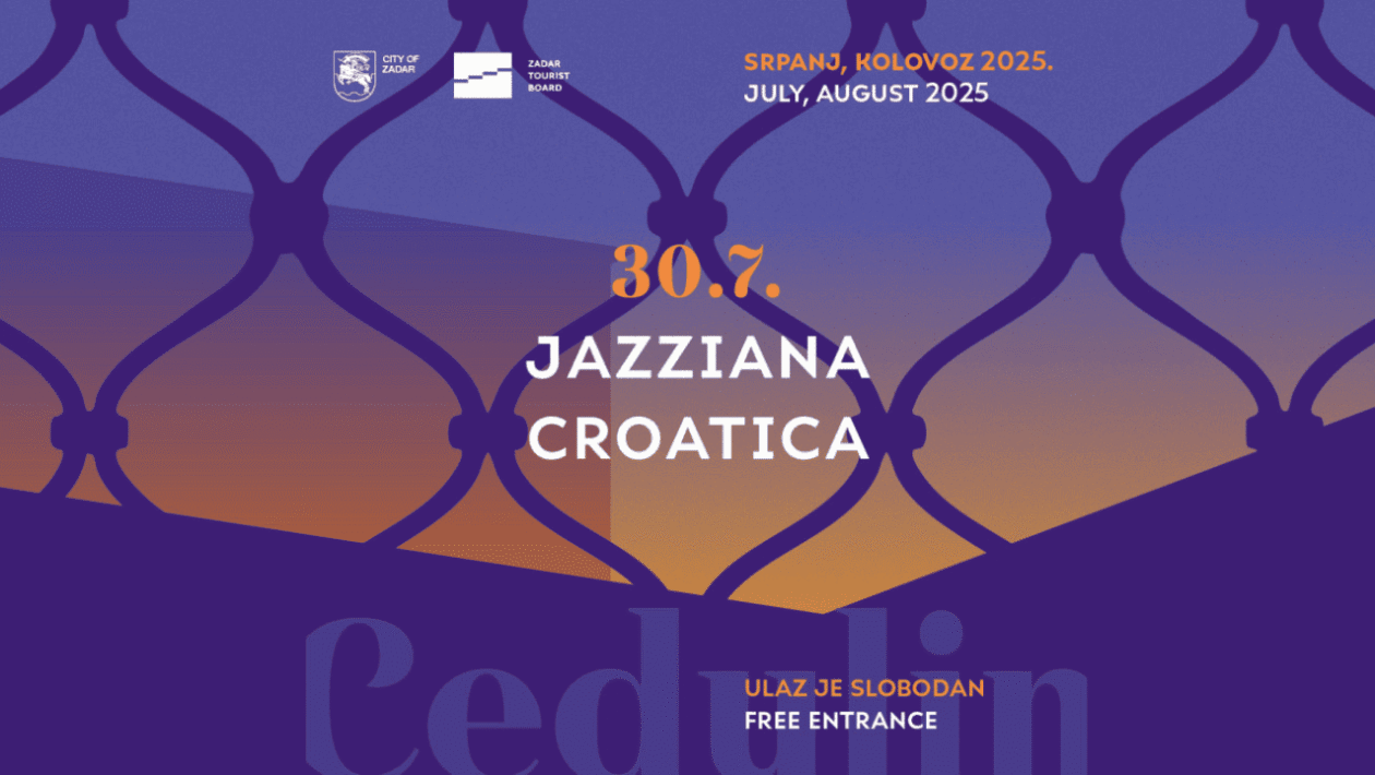 Jazziana Croatica nastupa u atriju palače Cedulin u Zadru