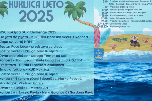 Ribarska večer u Kukljici 2025. s glazbom, ribom i tradicijom