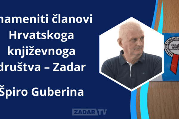 Špiro Guberina kao počasni član Hrvatskog književnog društva Zadar