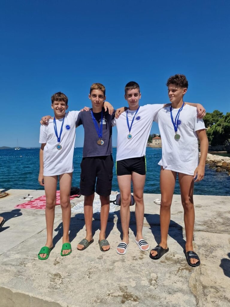 Plivači PK Jadera na Županijskom prvenstvu u Zadru