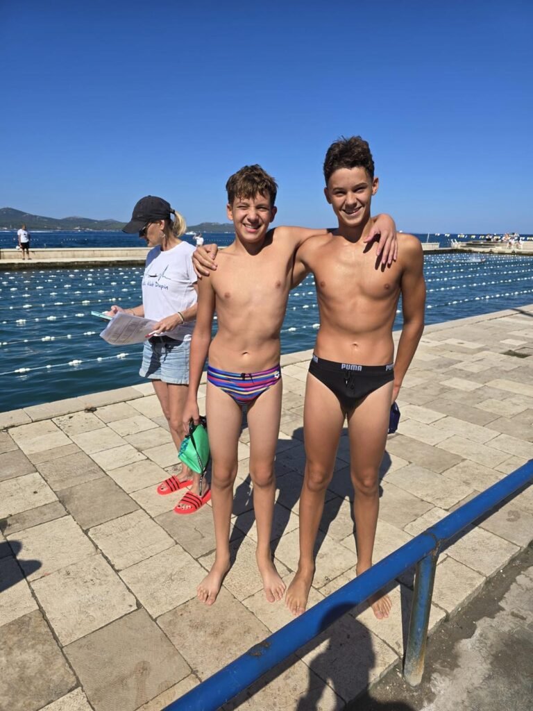 Plivači PK Jadera na Županijskom prvenstvu u Zadru