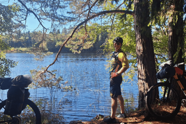 Biciklisti na Swedish Safari 300 ruti kroz švedske šume i jezera