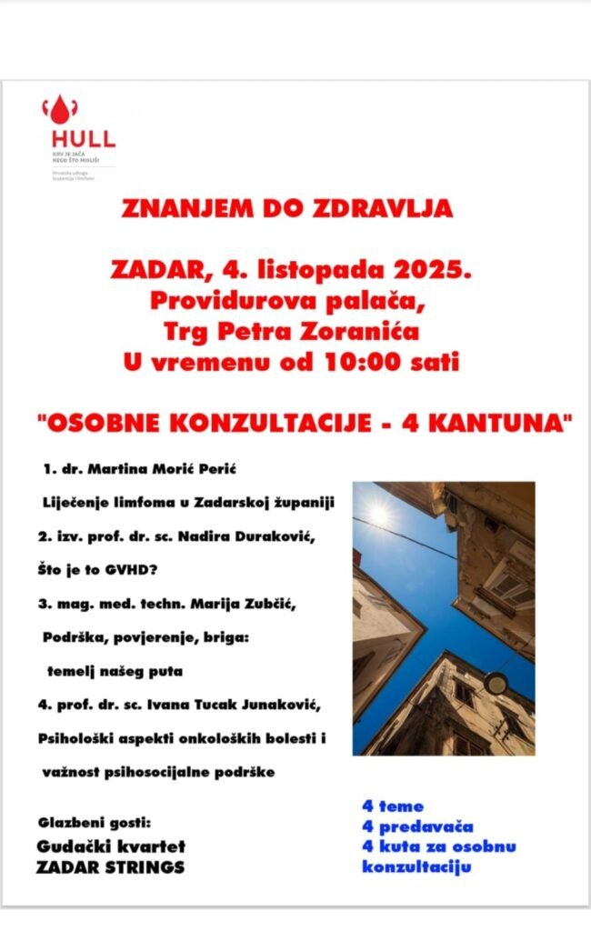 Tomislav Bralić i Klapa Intrade nastupaju na humanitarnom koncertu “Život za život” u HNK Zadar
