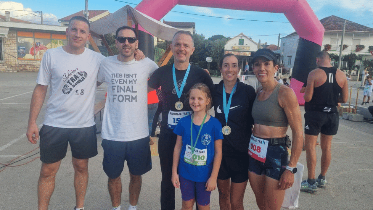 Trkači AK Alojzije Stepinac na Magunja trailu u Sukošanu