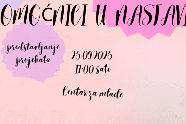 pomoćnici u nastavi pomažu djeci s teškoćama u razvoju u Zadarskoj županiji