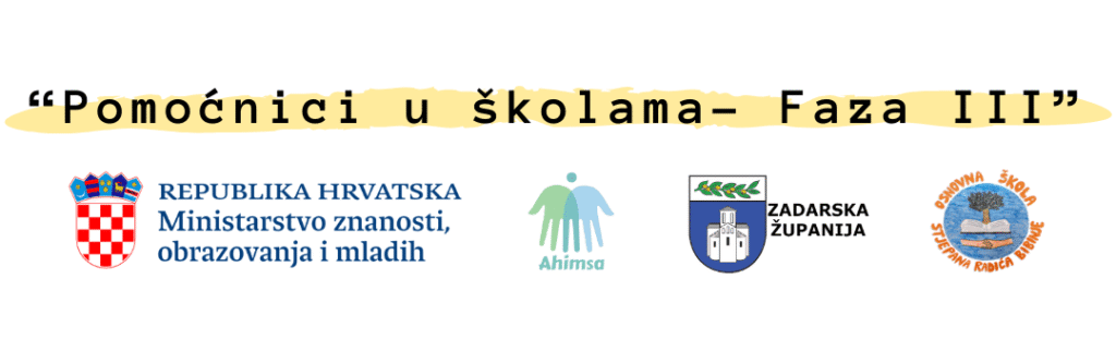 Pomoćnici u nastavi u Zadru pružaju podršku djeci s teškoćama u razvoju