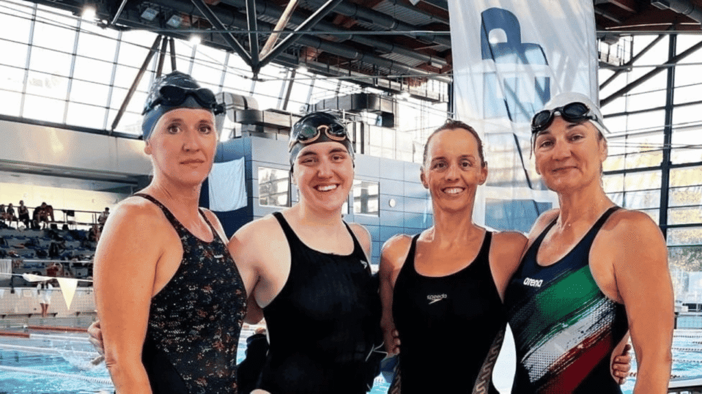 Veteranske plivačice PK Jadere s medaljama na natjecanju u Zagrebu