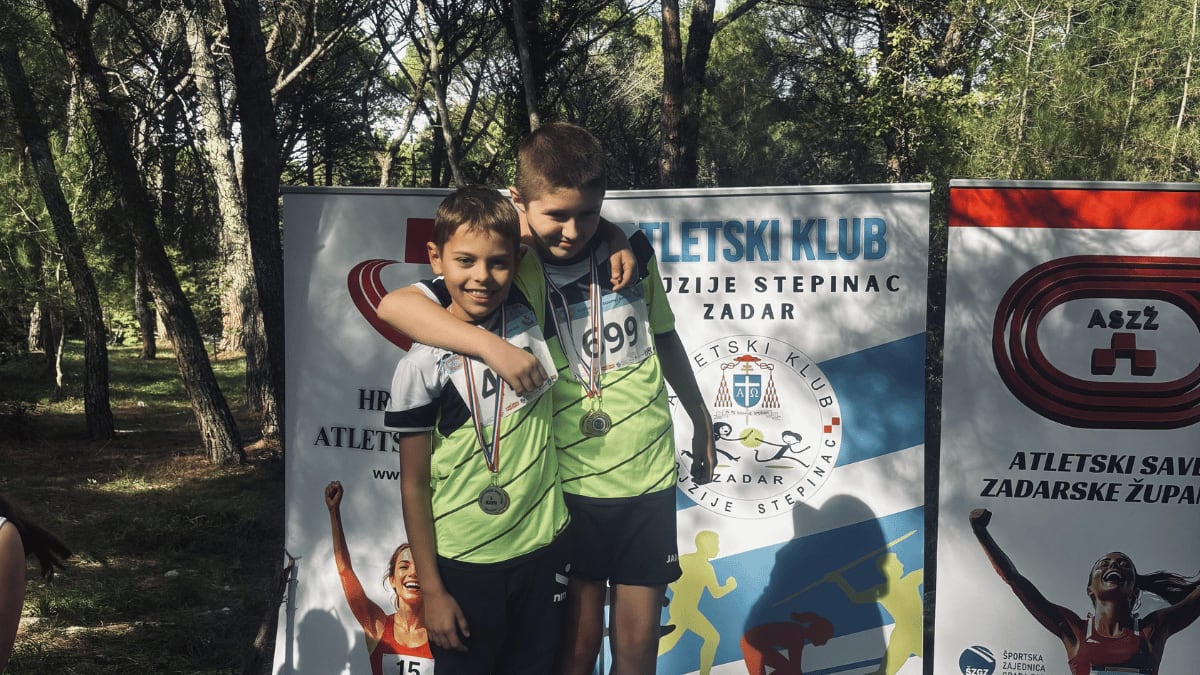 Mladi atletičari AK Biograd na Prvenstvu Dalmacije u Zadru