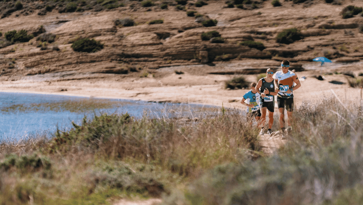Filip Buturić na trail utrci na otoku Rabu