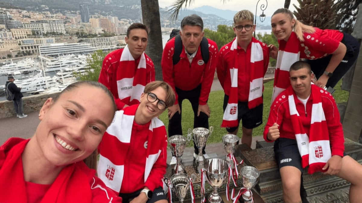Hrvatska reprezentacija na turniru Denis Ravera u Monaku 2025. godine