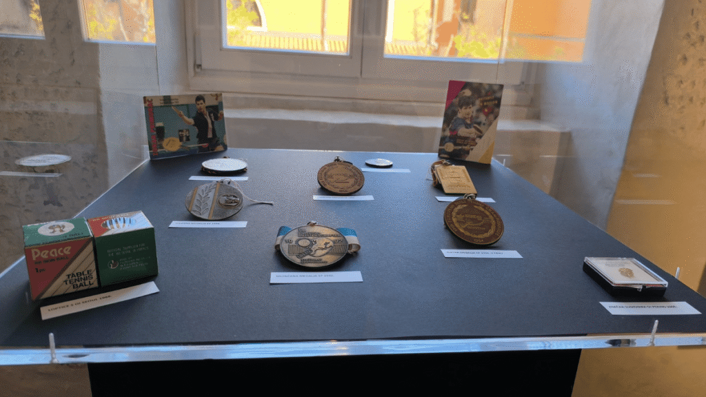 Izložba o povijesti stolnog tenisa u Zadru postavljena u Providurovoj palači