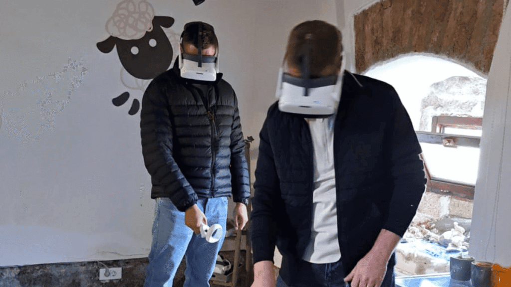 Sudionici studijskog posjeta u Interpretativnom centru Woonko u Majuru u sklopu projekta Wool is Cool