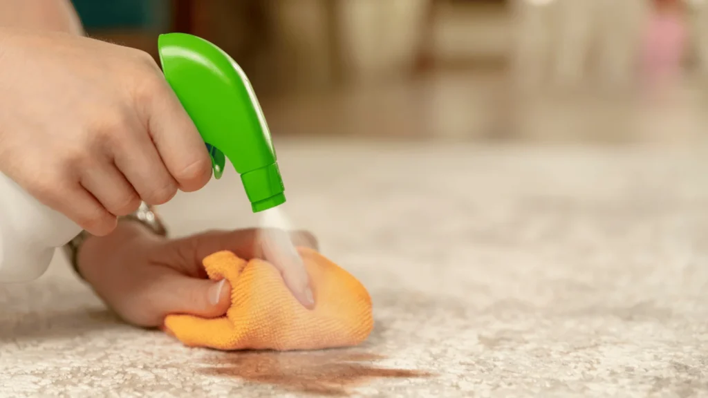 DIY trikovi za uklanjanje mrlja s tepiha