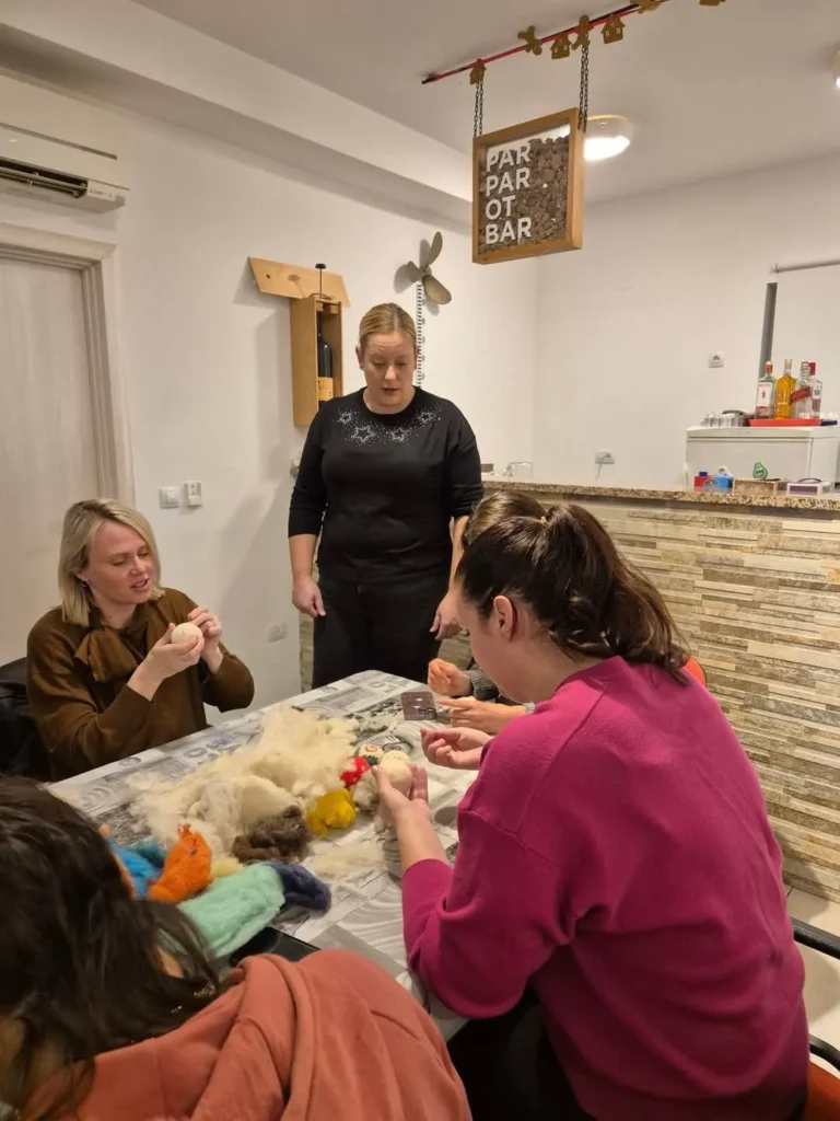 sudionici filcaju ukras