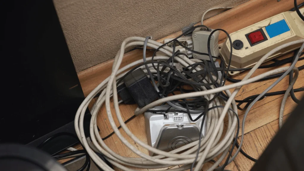 Kako organizirati kablove iza TV-a ili računala