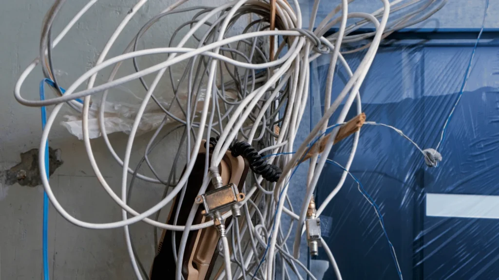 Kako organizirati kablove iza TV-a ili računala