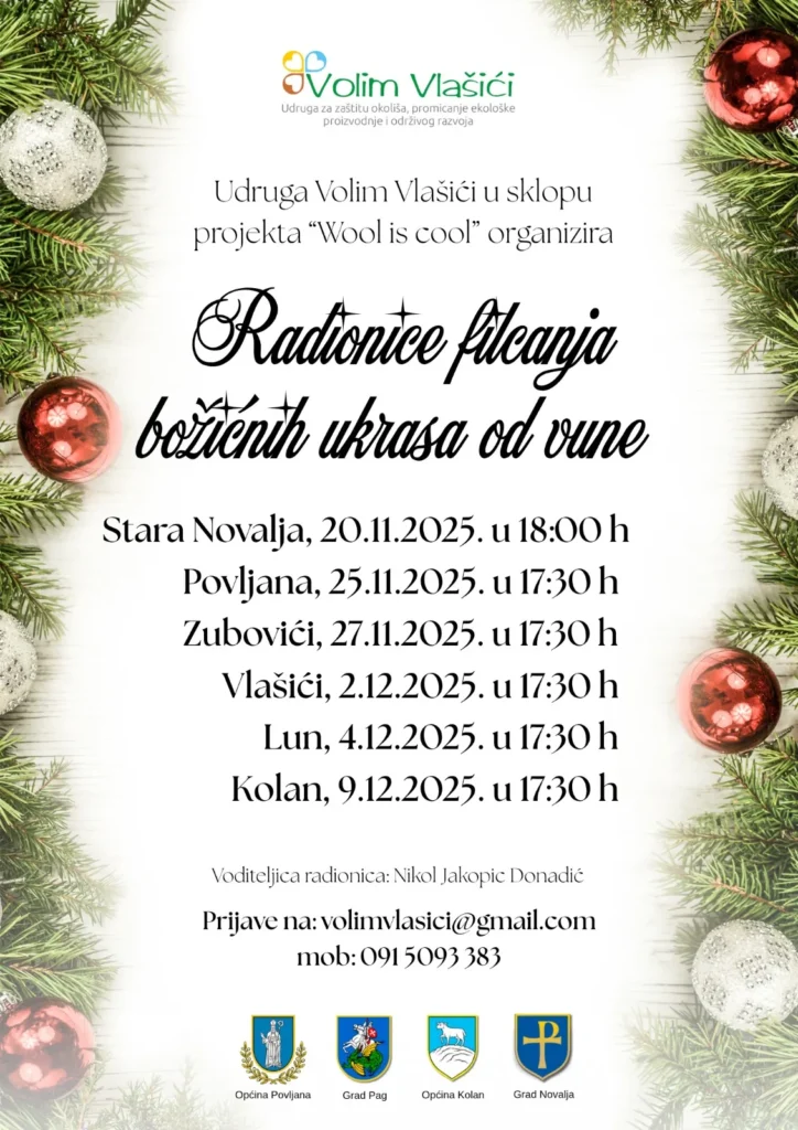 plakat za radionicu na pagu