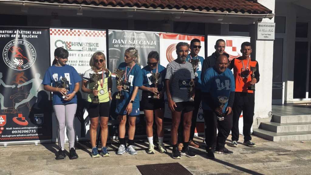 Članovi AK Biograd na utrci Dani sjećanja u Škabrnji