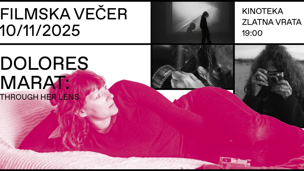 Dolorès Marat dokumentarni film prikazan u Kinoteci Zlatna vrata u organizaciji Fotokluba Split