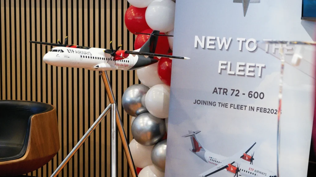 Novi zrakoplov ATR 72-600 ETF Airwaysa predstavljen u Zadru