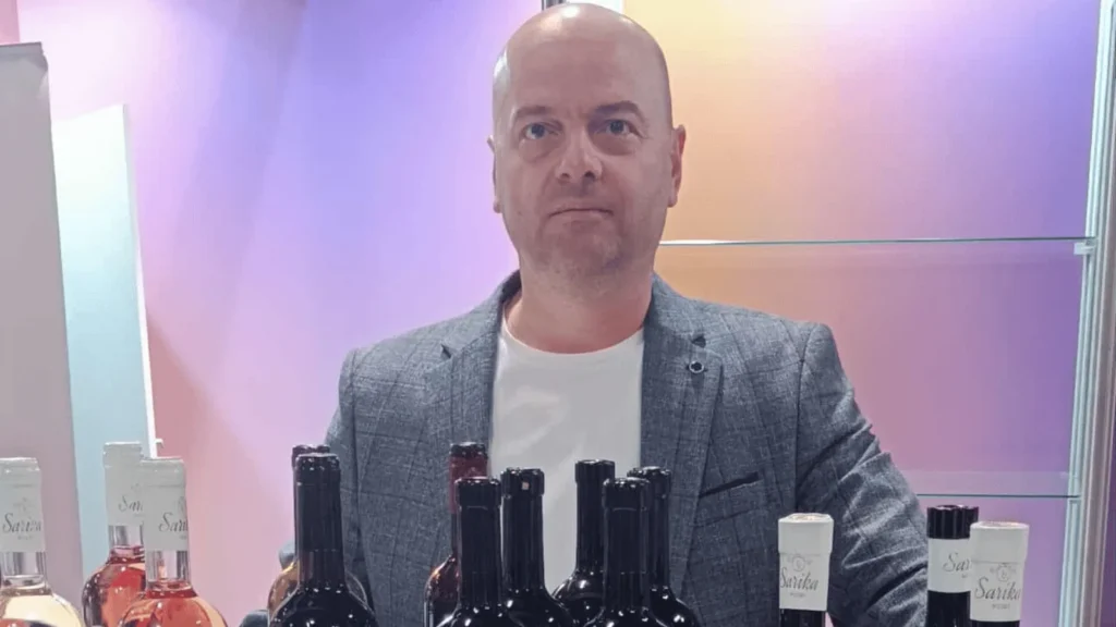 goce stanoeski na izložbi vina