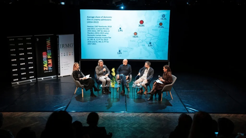 Diskusija o razvoju audiovizualne industrije na malim tržištima svi panelisti