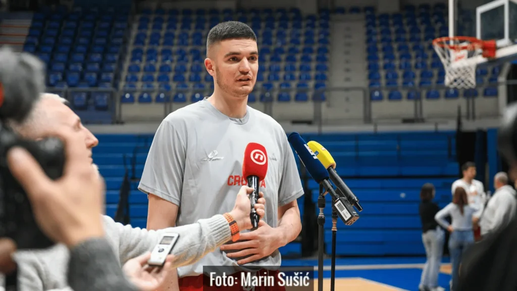 Hrvatska košarkaška reprezentacija na treningu uoči kvalifikacija za Svjetsko prvenstvo 2027.