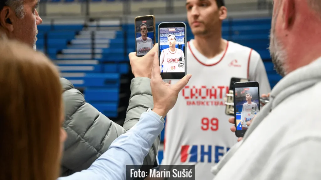 Hrvatska košarkaška reprezentacija na treningu uoči kvalifikacija za Svjetsko prvenstvo 2027.