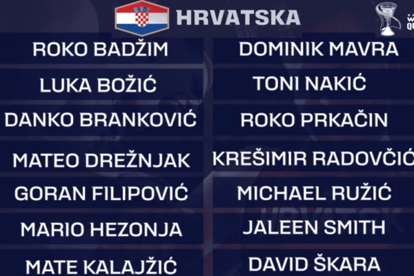 Hrvatska košarkaška reprezentacija započinje kvalifikacije za Svjetsko prvenstvo 2027 utakmicom protiv Cipra