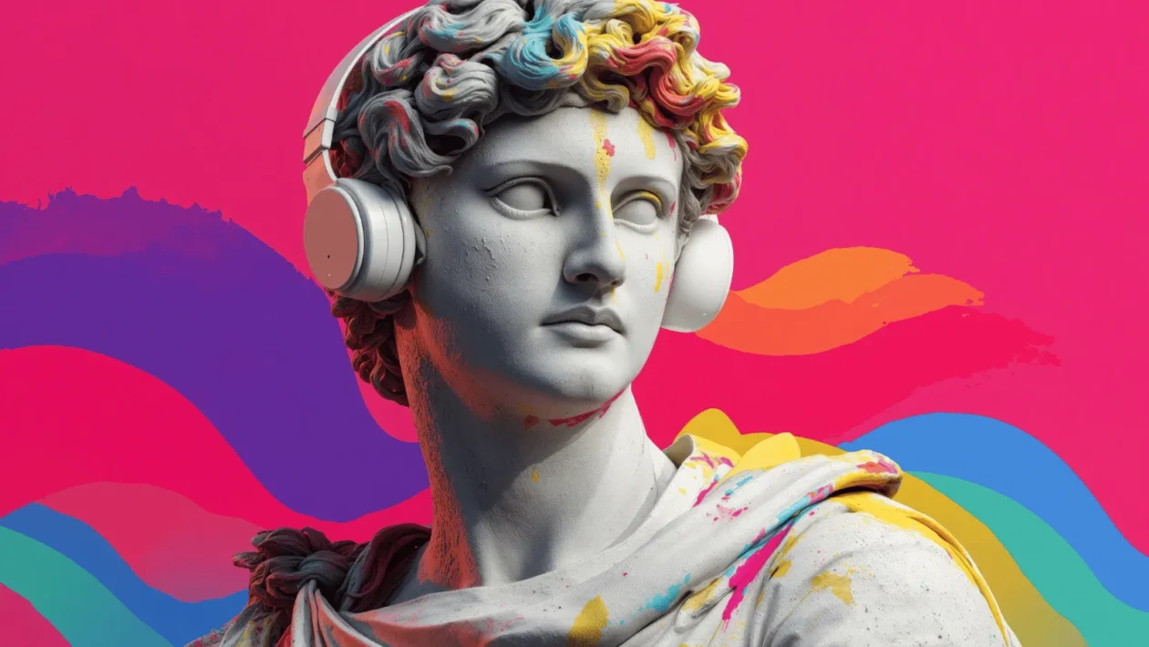 naslovna fotografija na povijest pop glazbe