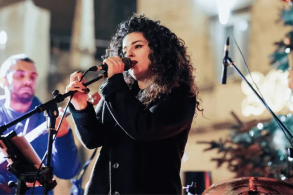 Nina & The Boyz nastup na Adventu u Zadru na Trgu Petra Zoranića