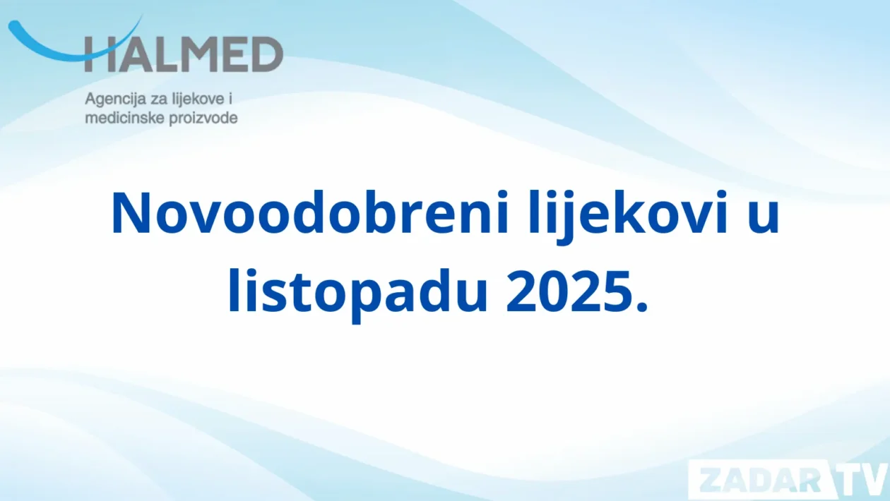 Popis novoodobrenih lijekova u listopadu 2025. prema HALMED-u i Europskoj komisiji