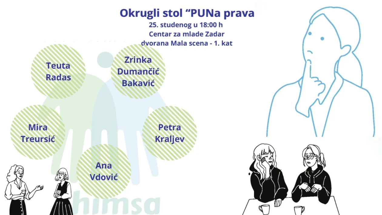 plakat za okrugli stol ahimsa